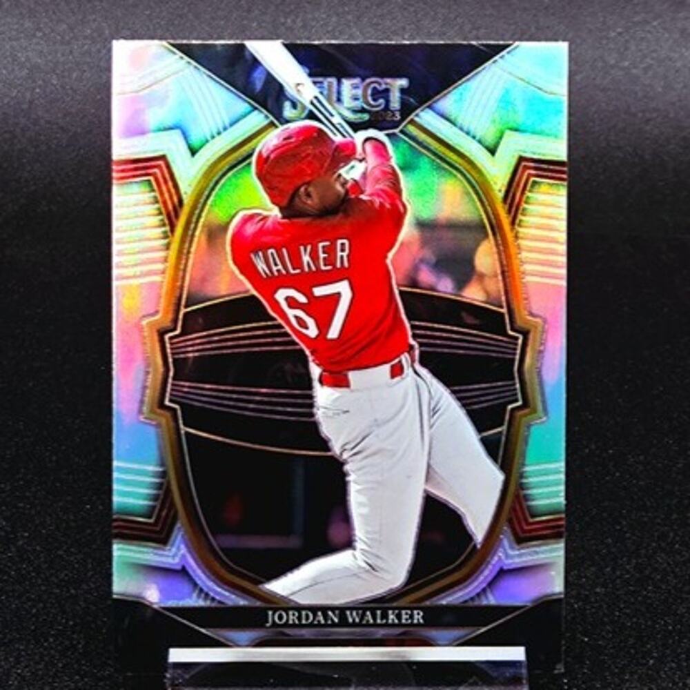 Jordan Walker Select Silver Prizm RC St. Louis Cardinals Top Prospects